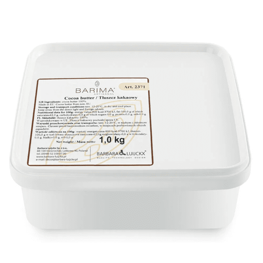 BL Tłuszcz kakaowy COCOA BUTTER 1kg 2371 -zdjęcie numer 1