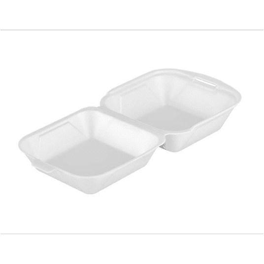 Box hamburger HP6 135x133 A'170 K/4 opak LINPAC -zdjęcie numer 1