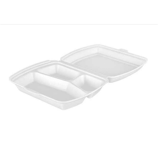 Box obiadowy trójdzielny XPS HP 4/3 A'125 K/2 opak -zdjęcie numer 1
