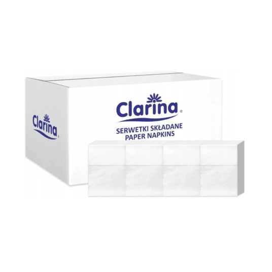 CLARINA Serwetka do dyspensera 17X17 biała K/2000 -zdjęcie numer 1