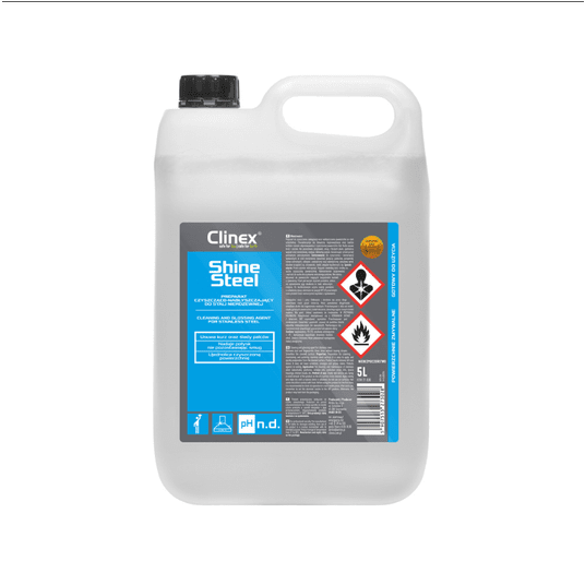 CLINEX 77-500 Shine STEEL 5L nabłyszczacz do stali -zdjęcie numer 1