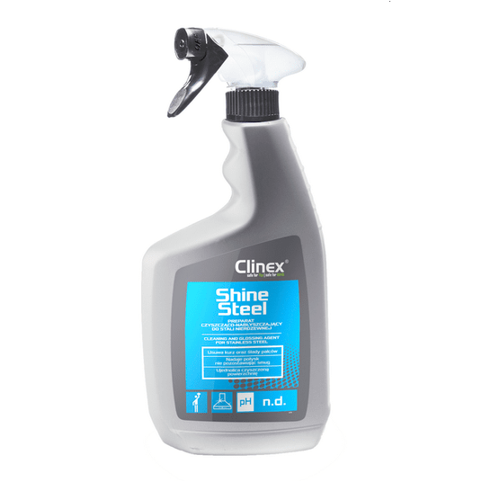 CLINEX 77-628 Shine Steel 650ml K/6 -zdjęcie numer 1