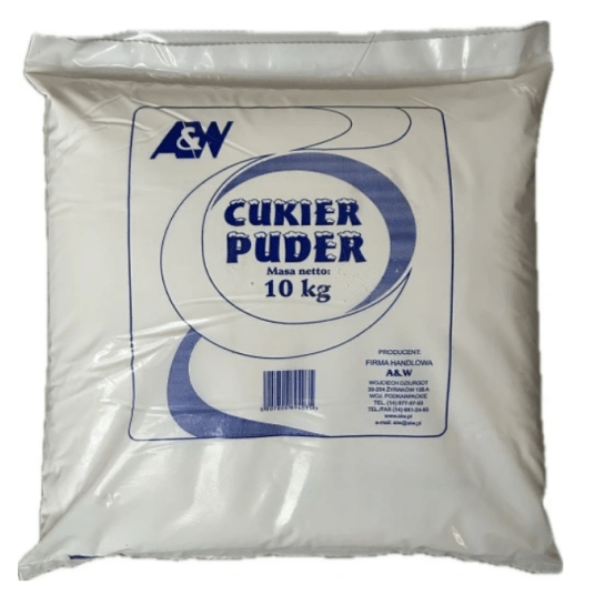 Cukier puder A'10kg FOLIA -zdjęcie numer 1
