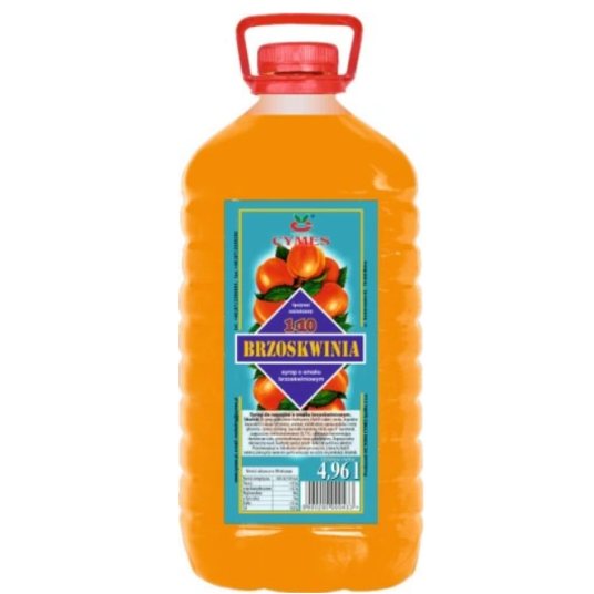 CYMES Syrop BRZOSKWINIA 6,5kg -zdjęcie numer 1