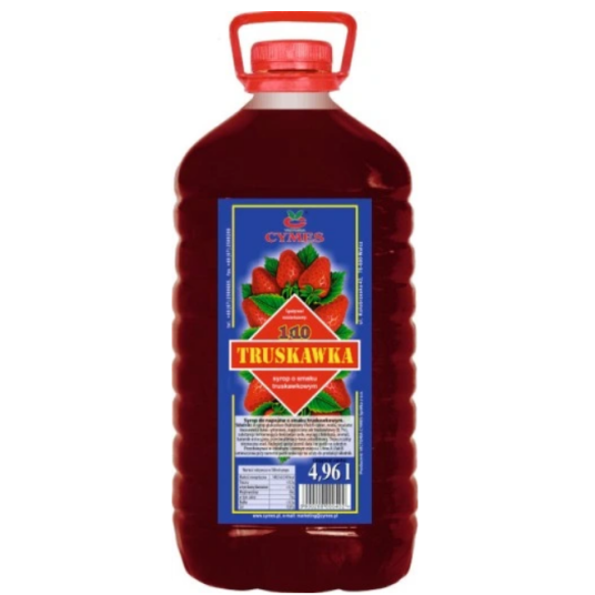 CYMES Syrop TRUSKAWKA 6,5kg -zdjęcie numer 1
