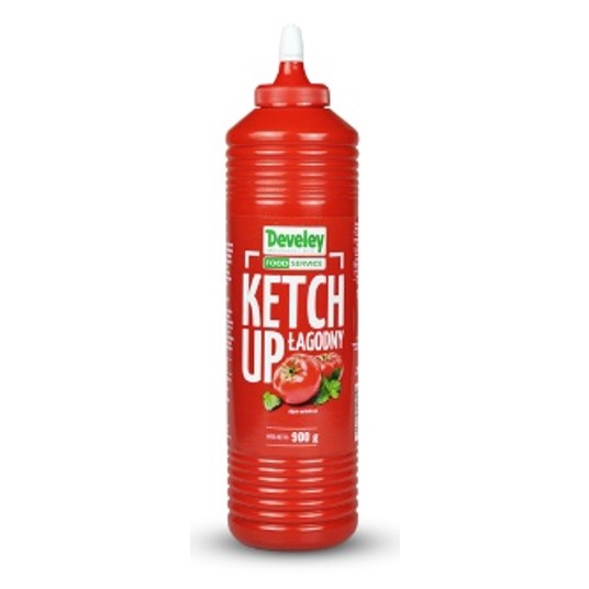 DEVE Ketchup łagodny 900g K/6 -zdjęcie numer 1