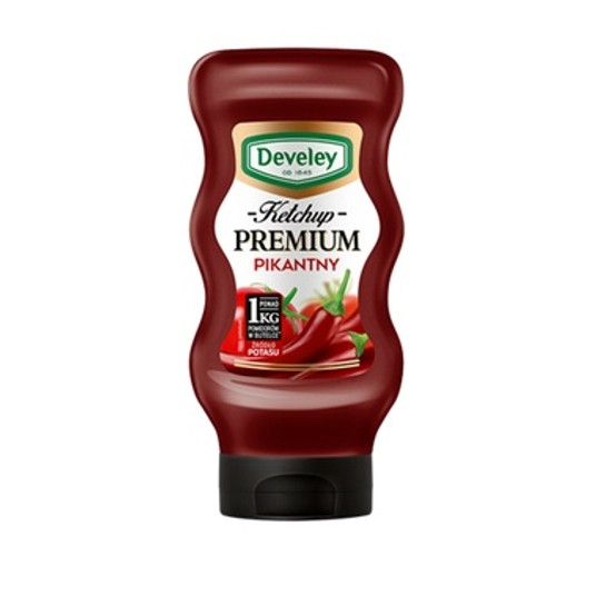 DEVE Ketchup PREMIUM PIKANTNY 460g -zdjęcie numer 1