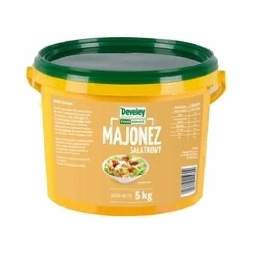 DEVE Majonez Gastronomiczny A'5kg SAŁATKOWY -zdjęcie numer 1