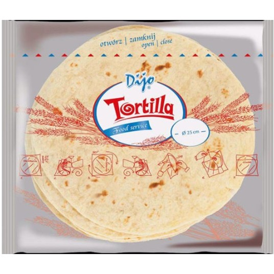 DEVE TORTILLA Horeca 25cm 18szt/8k DIJO -zdjęcie numer 1