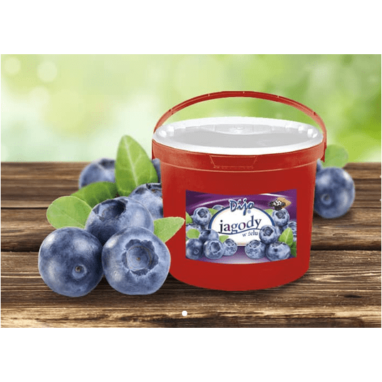 DIJO Jagoda w żelu 55% 3,2kg WIADRO -zdjęcie numer 1
