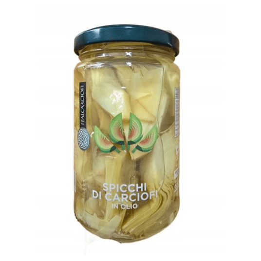 DRIPOL Karczochy ćwiartki olej 314ml -zdjęcie numer 1