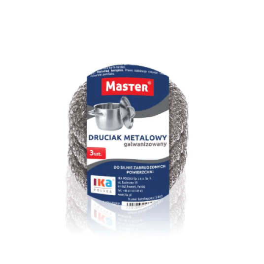 Druciak metalowy mały (3 szt) S-063 K/50 -zdjęcie numer 1