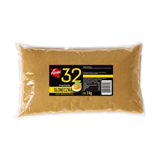 FANEX Musztarda SŁONECZNA WOREK 3KG K/3szt -zdjęcie numer 1