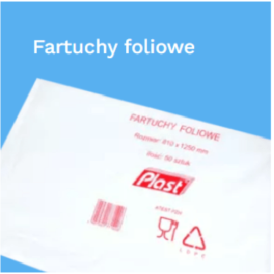 Fartuch foliowy jednorazowy A'50 K/20 -zdjęcie numer 1