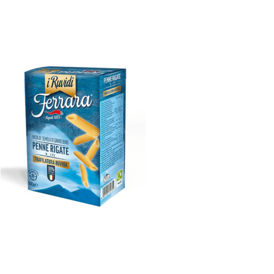 Ferrara makaron KARTON PENNE RIGATE BR 0,5kg rurki -zdjęcie numer 1
