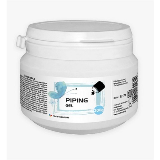 Food Piping Gel- Żel do dekoracji 200g K-170 -zdjęcie numer 1