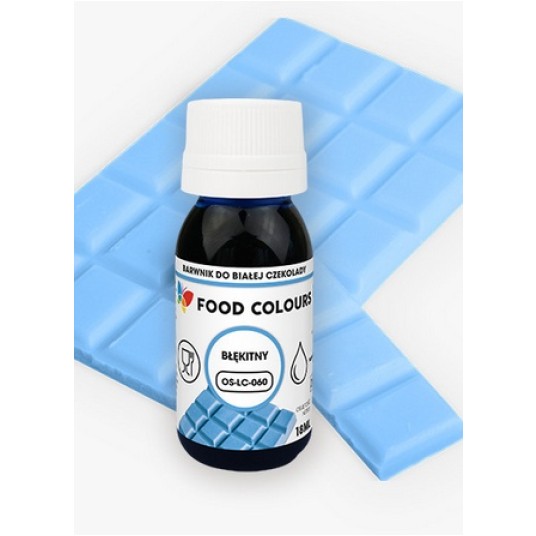 Food płyn Azure Blue OS-LC-060 18ml Błękitny -zdjęcie numer 1