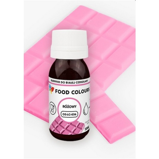 Food płyn Pink OS-LC-036 18ml Różowy do mas tł. -zdjęcie numer 1