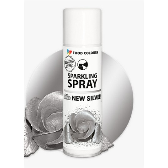 Food S10b-N Spray Sparkling New Silver 250ml -zdjęcie numer 1