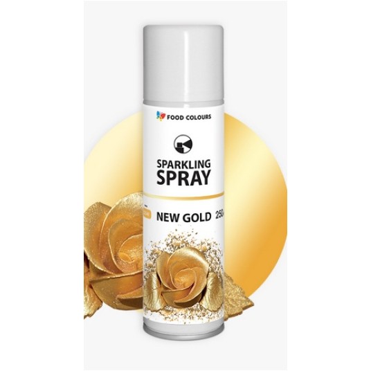 Food S20b-N Spray Sparkling New GOLD 250ml -zdjęcie numer 1