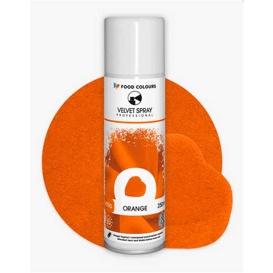 Food V05b Velvet Spray Orange 250ml zamsz -zdjęcie numer 1