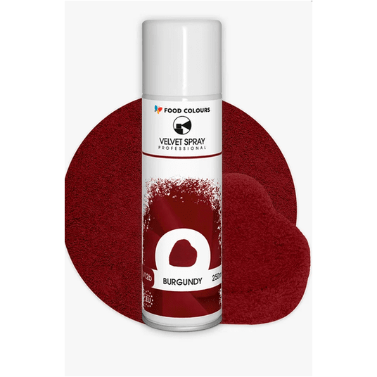 Food V12b - Velvet Spray Burgundy 250ml -zdjęcie numer 1