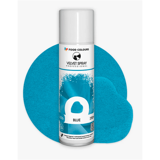 Food V30b Velvet Spray BLUE 250ml niebieski zamsz -zdjęcie numer 1