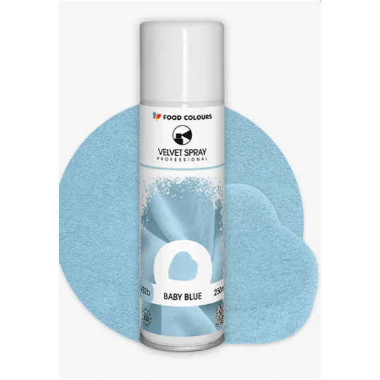 Food V32b Velvet Spray BABY BLUE 250ml zamsz -zdjęcie numer 1