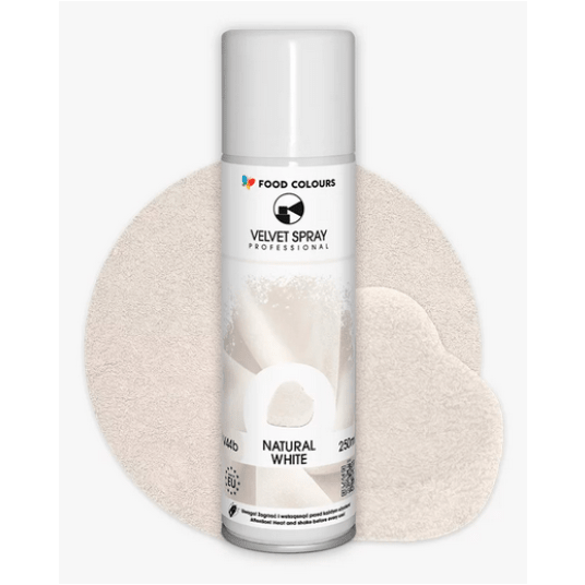 Food V44b-1 Velvet Spray Natural White 100ml zamsz -zdjęcie numer 1