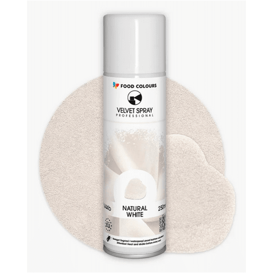 Food V44b Velvet Spray Natural White 250ml zamsz -zdjęcie numer 1