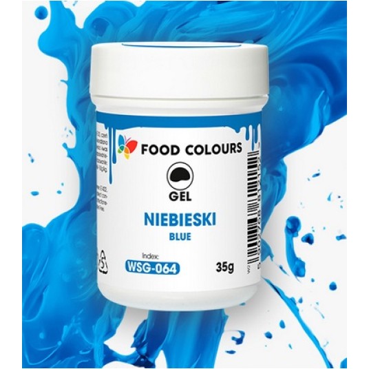 Food Żel Niebieski WSG-064 Blue 35g -zdjęcie numer 1