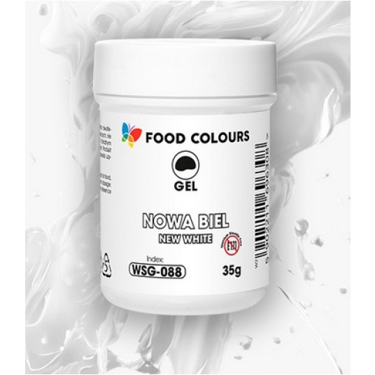 Food Żel Nowy Biały WSG-088 New White 35g -zdjęcie numer 1