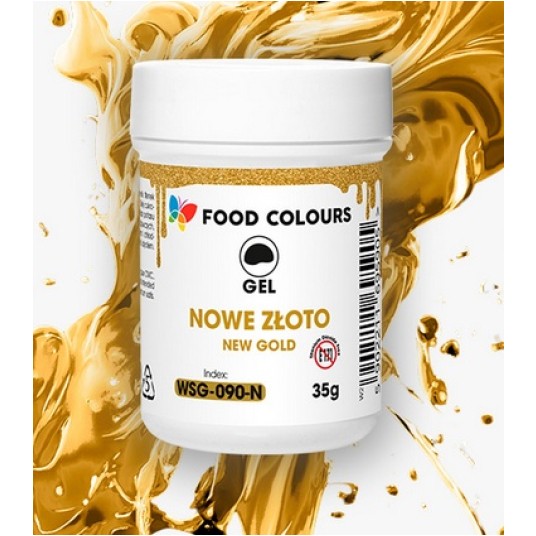 Food Żel ZŁOTY WSG-090-N New Gold 35g -zdjęcie numer 1