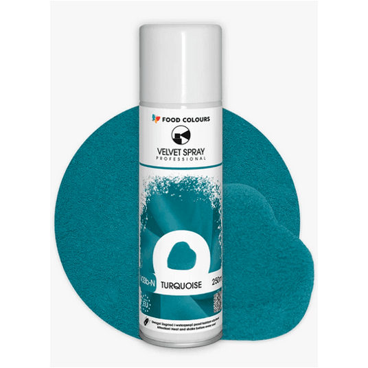 Foof V33b-N Velvet Spray Turquoise 250ml zamsz -zdjęcie numer 1