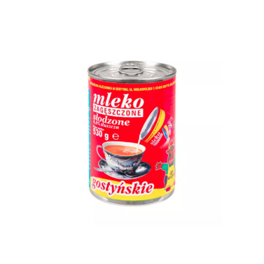 GOS Mleko zag. słodz. gostyńskie 530g K/12 -zdjęcie numer 1