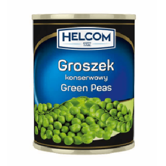 HELCOM Groszek konserwowyi EO 400g/240g K/10 -zdjęcie numer 1
