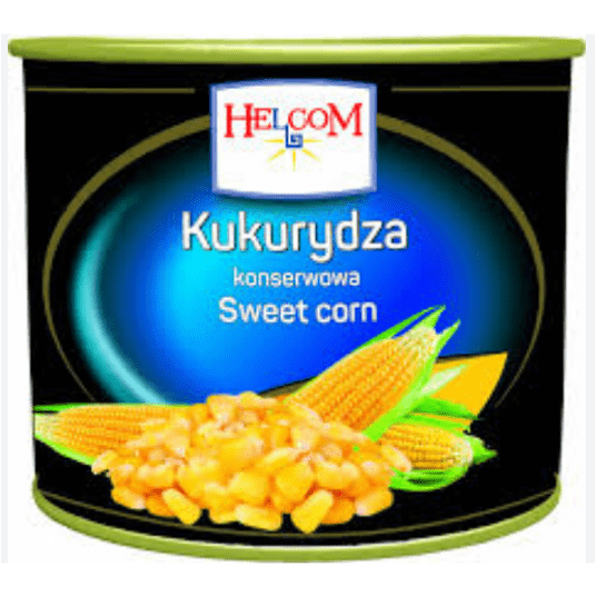HELCOM Kukurydza konserwowa 2650ml 2,5/1,6kg -zdjęcie numer 1