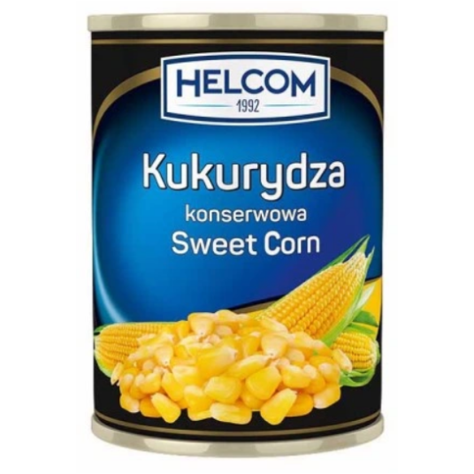 HELCOM Kukurydza konserwowa 425/250g EO K/12 -zdjęcie numer 1