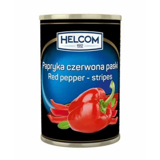 HELCOM Papryka kons. czerwona PASKI 4250ml PUSZKA -zdjęcie numer 1