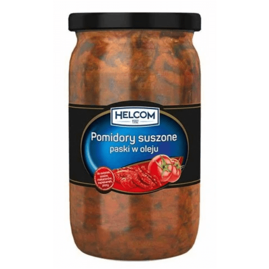 HELCOM Pomidor suszony poł. w oleju 650/330g -zdjęcie numer 1