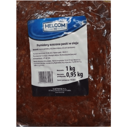 HELCOM Pomidory suszone paski 1kg WOREK -zdjęcie numer 1