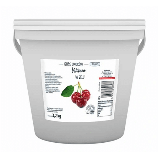 HELCOM Wiśnia w żelu 3,2kg -zdjęcie numer 1