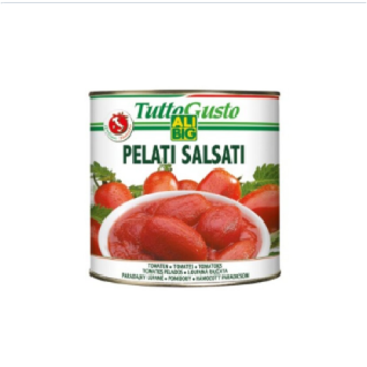 HUGLI Pelati ( Pomidory całe bez skórki) 2,55kg -zdjęcie numer 1