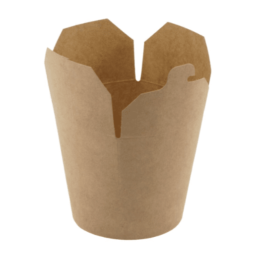 Kartonik noodle box BRĄZ 700ml A'50 K/4opak -zdjęcie numer 1