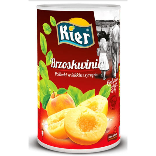 KIER Brzoskwinia 4100g/2400g połówka K/3 -zdjęcie numer 1