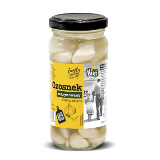 KIER Czosnek marynowany 190g -zdjęcie numer 1
