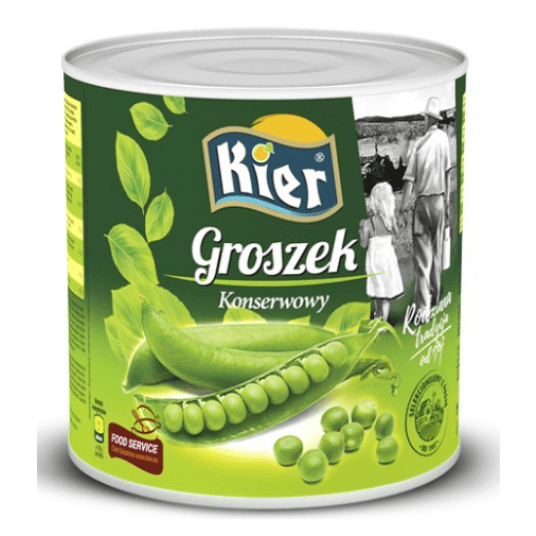 KIER Groszek konserwowy 2600/1450g -zdjęcie numer 1