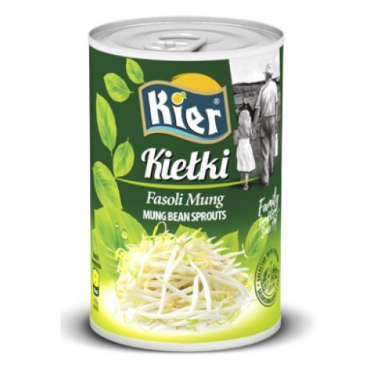 KIER Kiełki fasoli MUNG 425/200g K/24 -zdjęcie numer 1