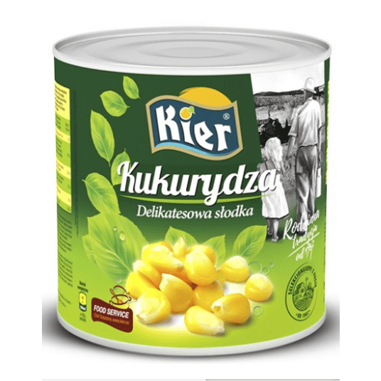 KIER Kukurydza delikatesowa 2120g/1775g GASTRO -zdjęcie numer 1