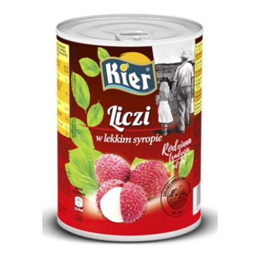 KIER Liczi w syropie 565g K/24 -zdjęcie numer 1